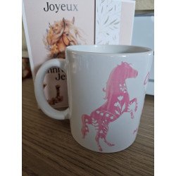 Mug personnalisé en céramique - Cadeau unique-Amoureux des chevaux