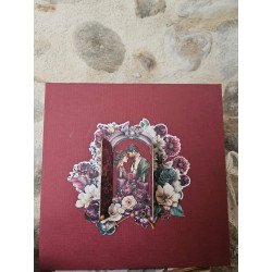 Album photo scrapbooking personnalisé fait main