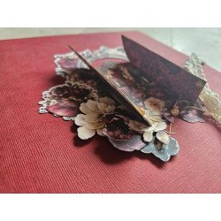 Album photo scrapbooking personnalisé fait main