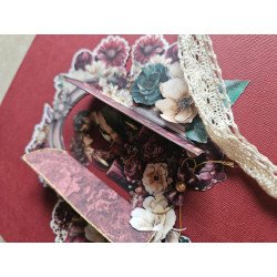 Album photo scrapbooking personnalisé fait main