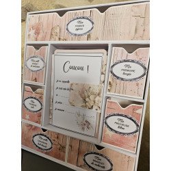 Coffret naissance pour petite fille, glissez-y tous les petits souvenirs précieux de bébé