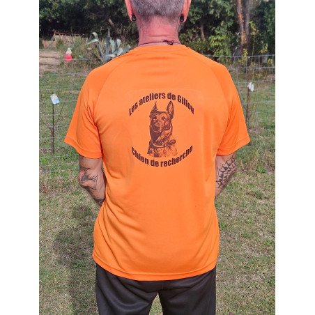 Tee-shirt sublimation personnalisé pour association canine – Confort et impression durable