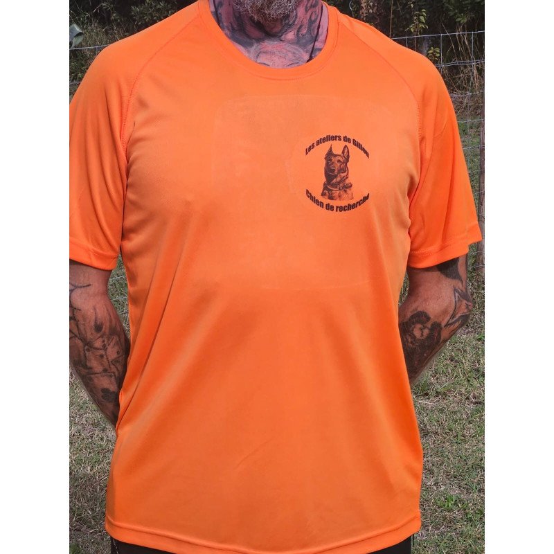 Tee-shirt sublimation personnalisé pour association canine – Confort et impression durable